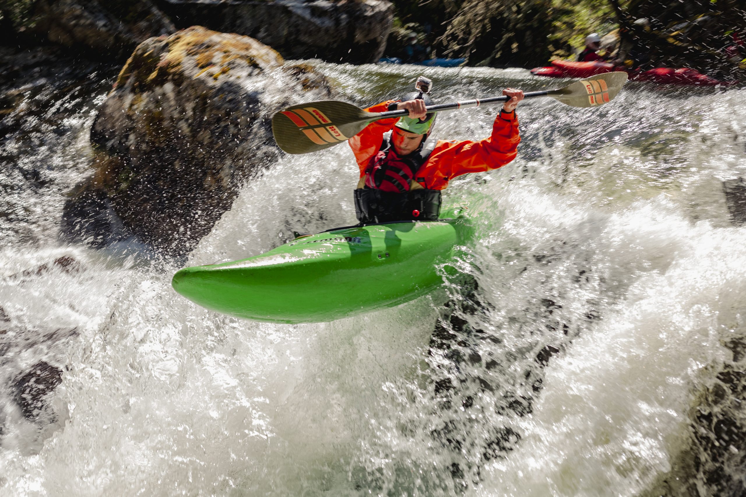 La Rampa. Río Piqueras. Descenso en piragua. XX competición de Kayak extremo. 24 de julio de 2022.
© Juan San Sebastián. Todos los derechos reservados.