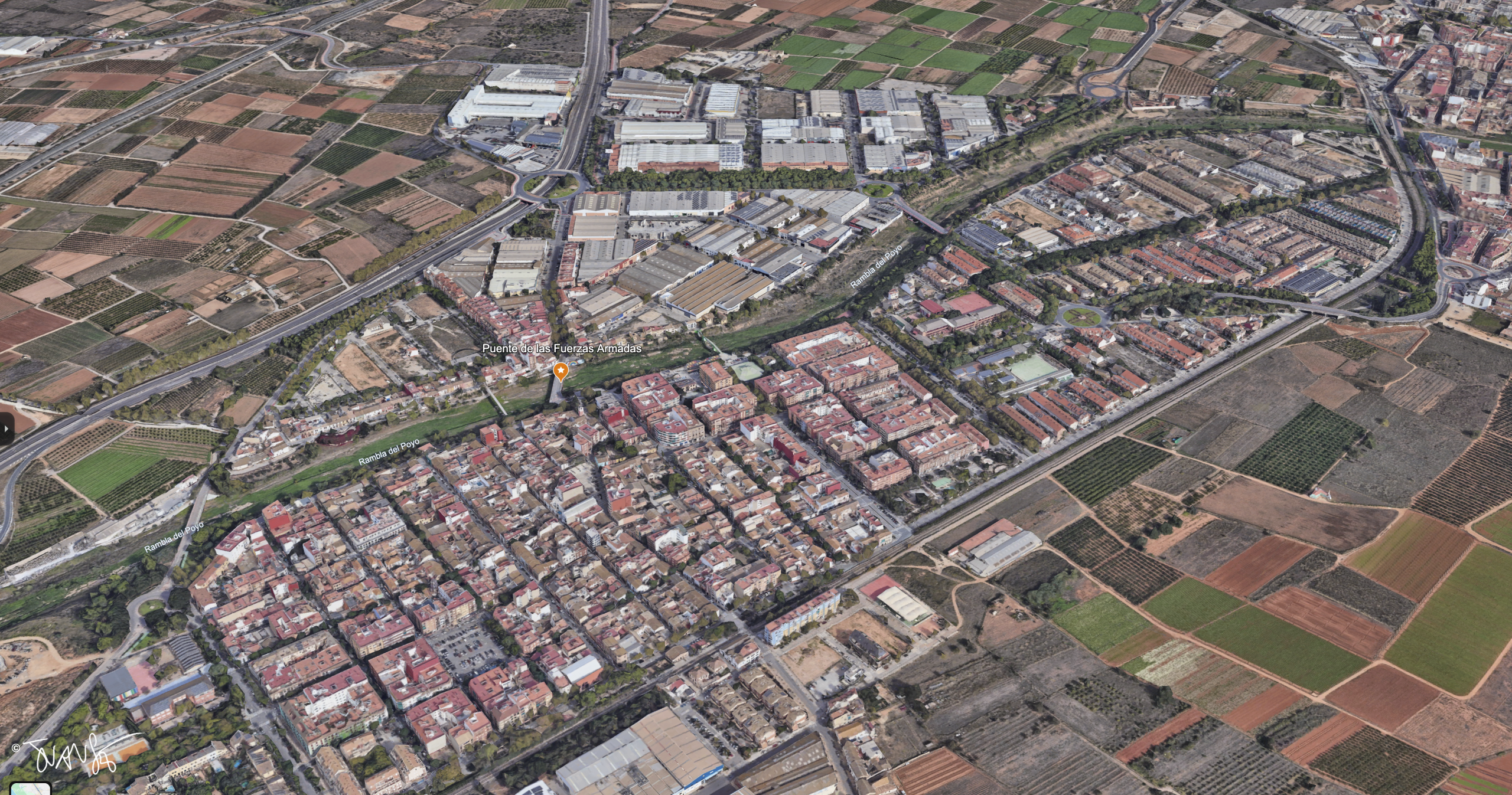 Rambla del Poyo, Picanya. Valencia Spain.